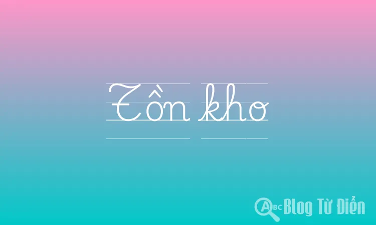 Tồn kho