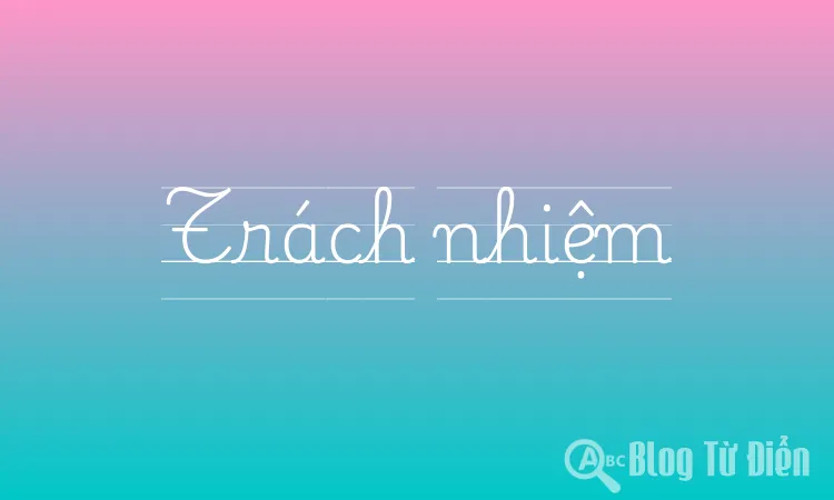 Trách nhiệm
