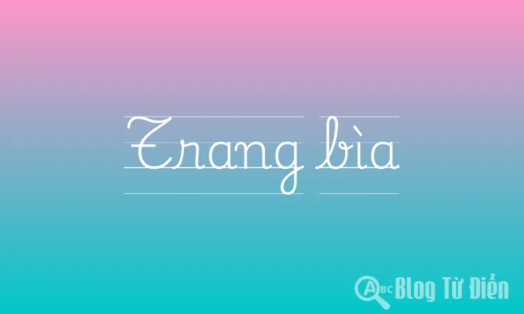Trang bìa