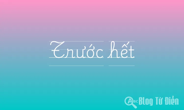 Trước hết