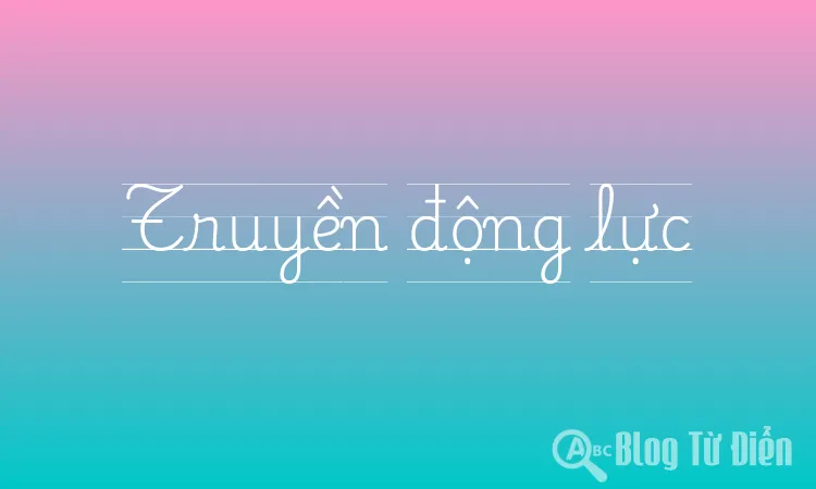 Truyền động lực