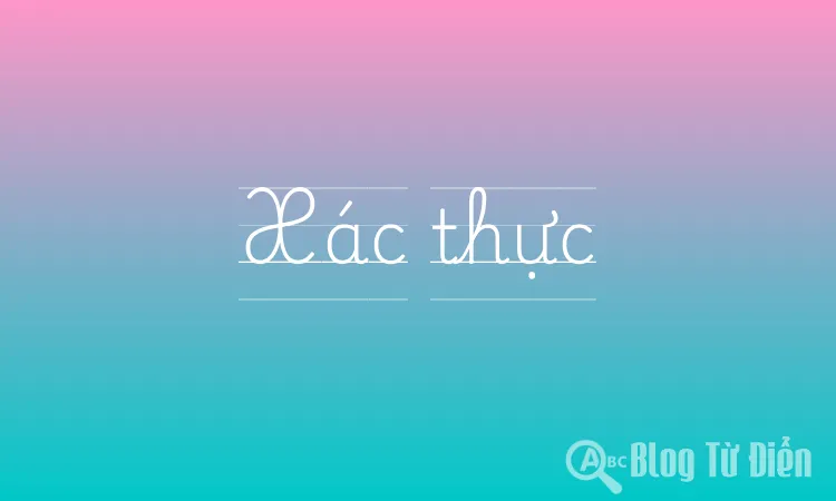 Xác thực
