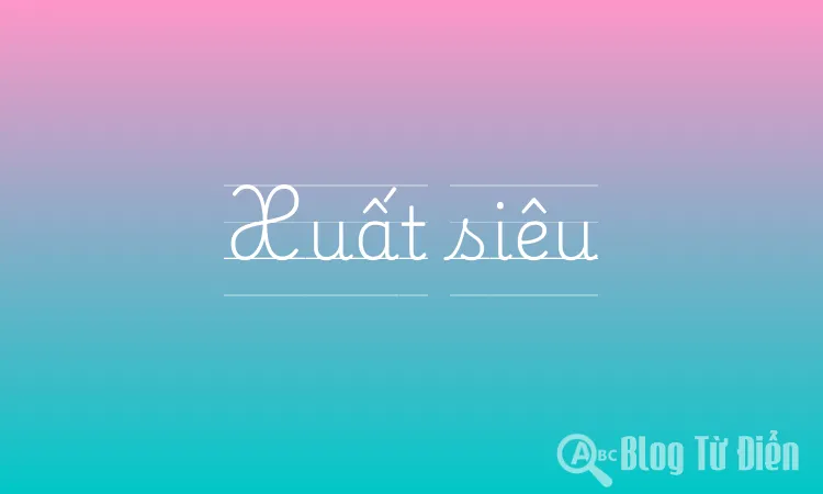 Xuất siêu