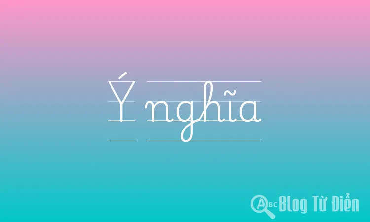 Ý nghĩa