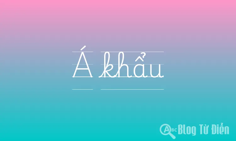 Á khẩu