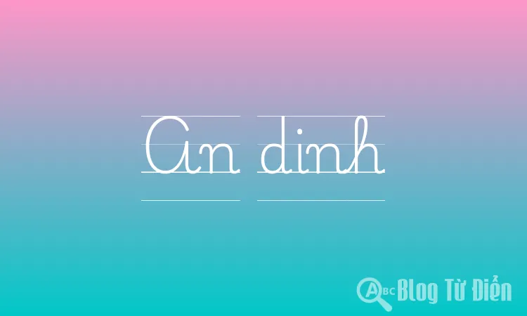 An dinh