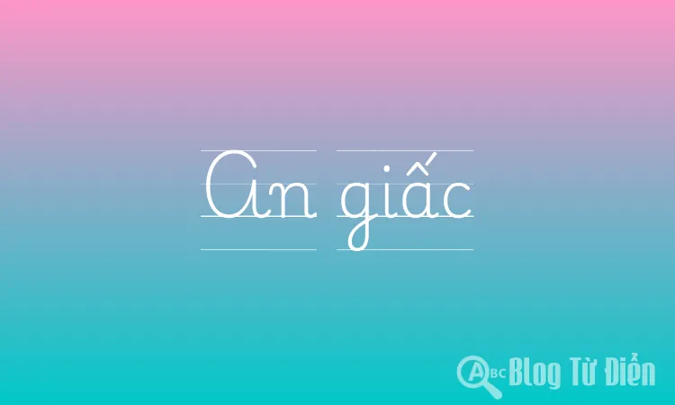 An giấc