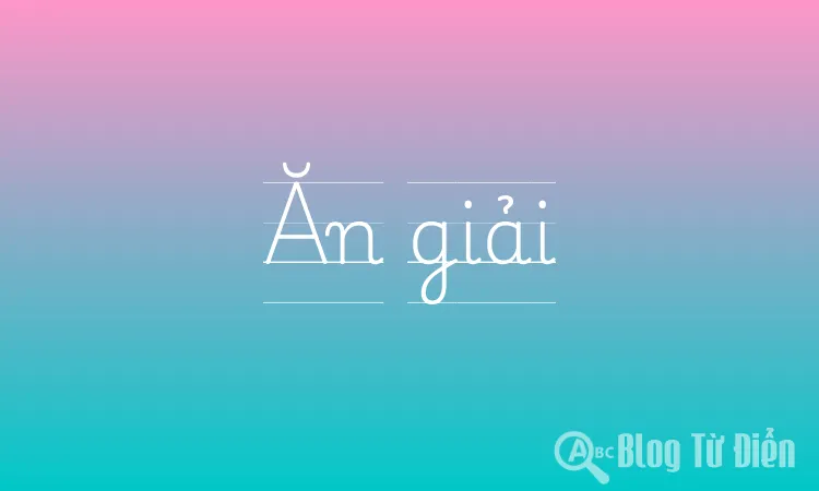 Ăn giải