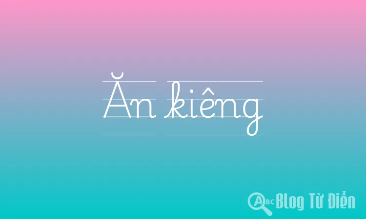 Ăn kiêng