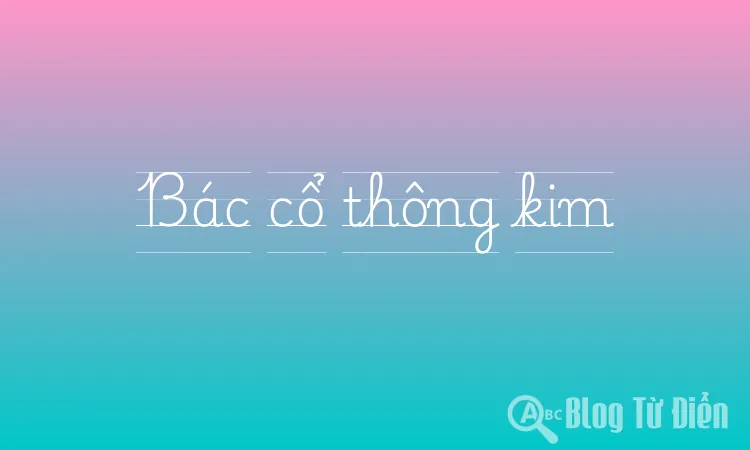 Bác cổ thông kim