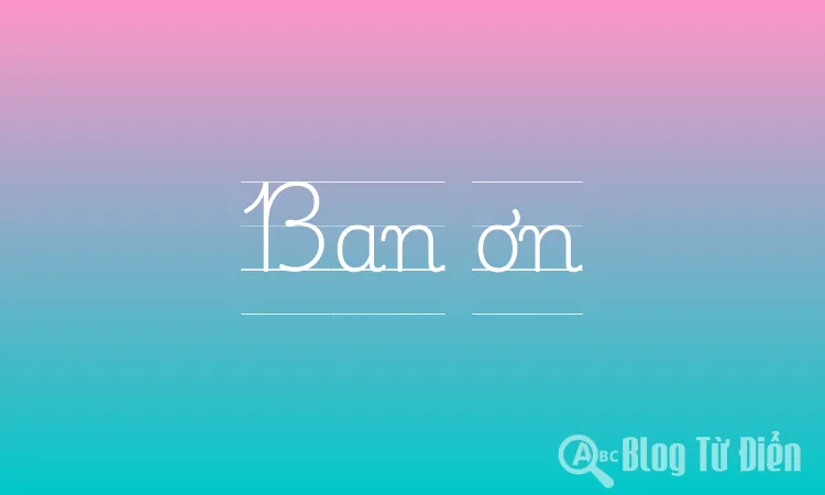 Ban ơn