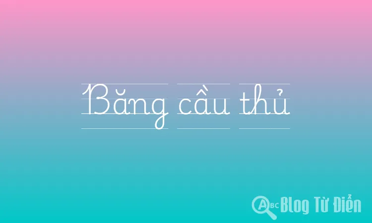 Băng cầu thủ