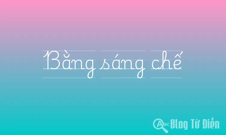 Bằng sáng chế