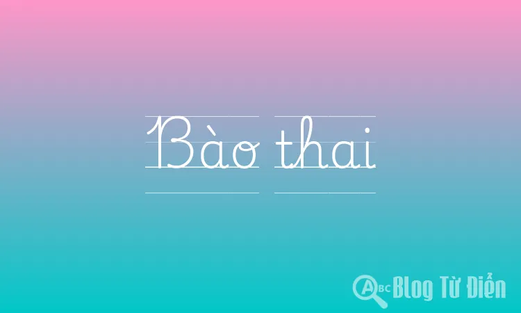 Bào thai