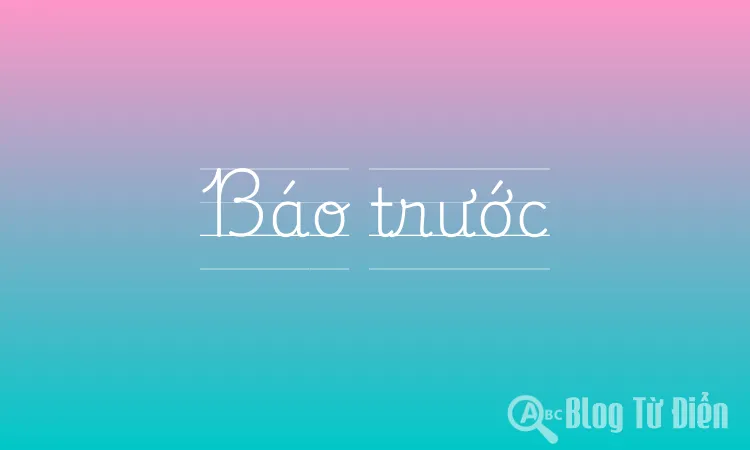 Báo trước