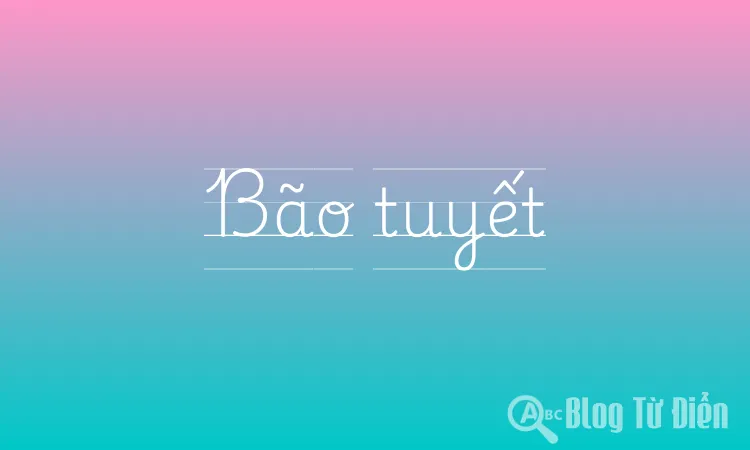 Bão tuyết