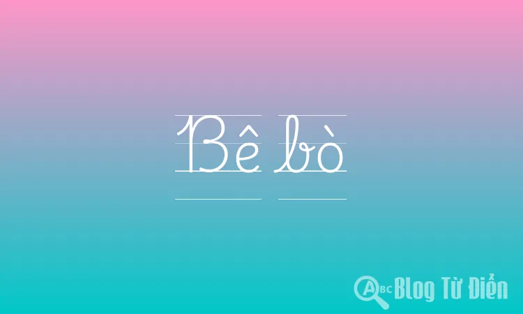 Bê bò