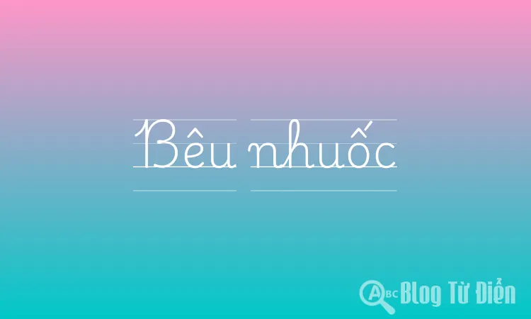 Bêu nhuốc
