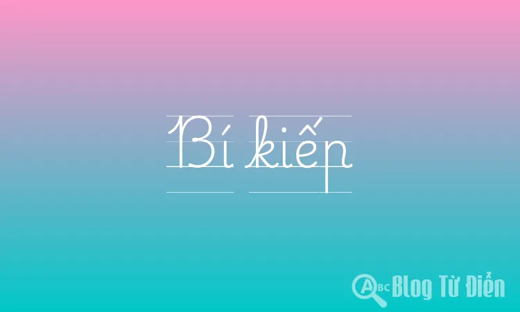Bí kiếp