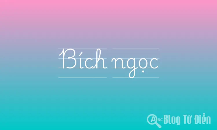 Bích ngọc