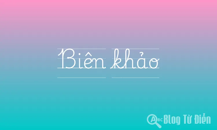 Biên khảo