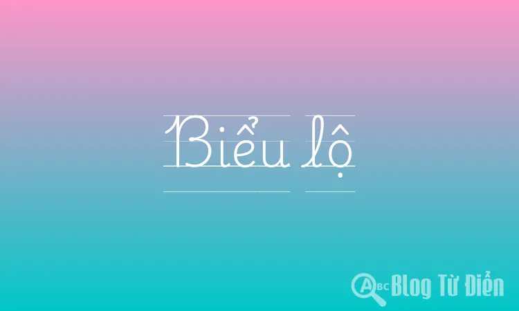 Biểu lộ