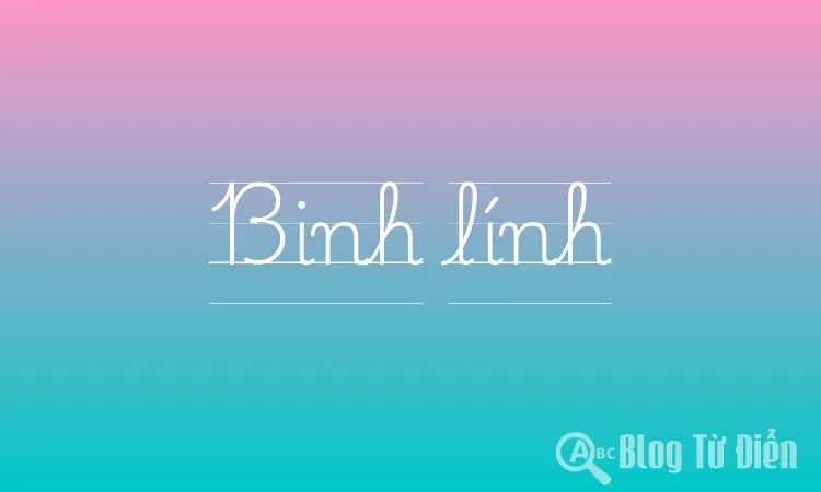 Binh lính