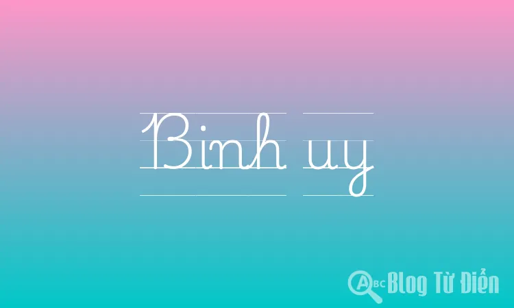 Binh uy