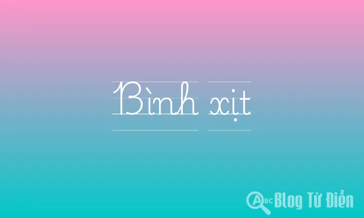 Bình xịt