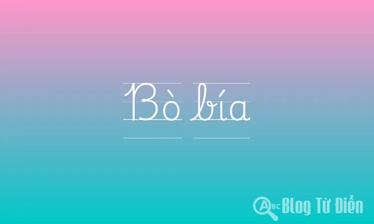 Bò bía