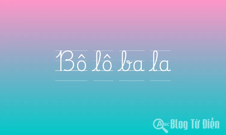 Bô lô ba la