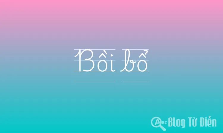 Bồi bổ