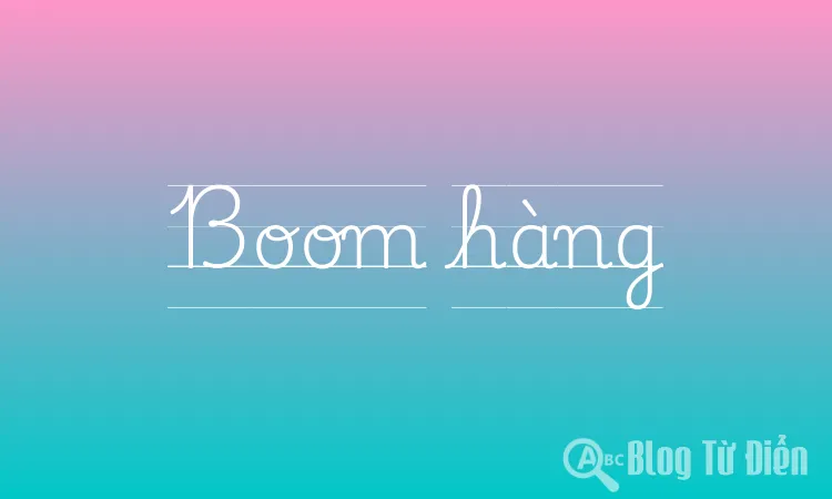 Boom hàng