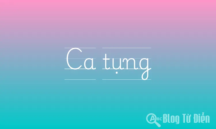 Ca tụng