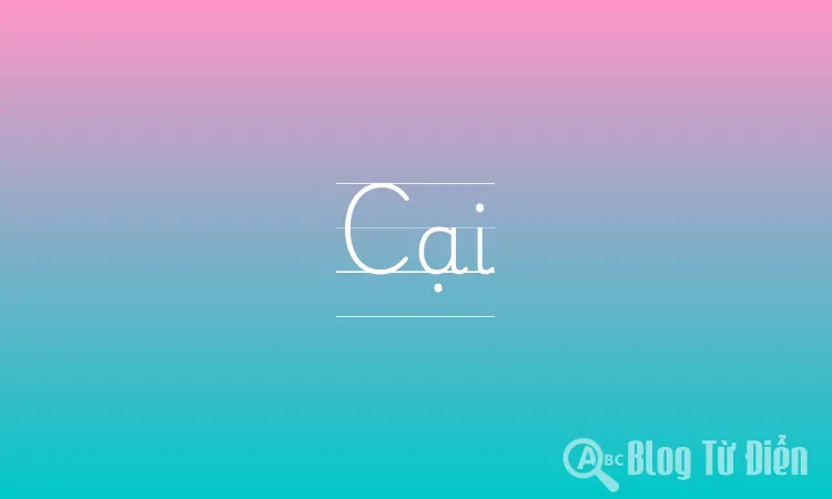 Cại