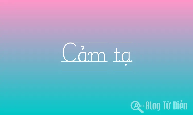 Cảm tạ