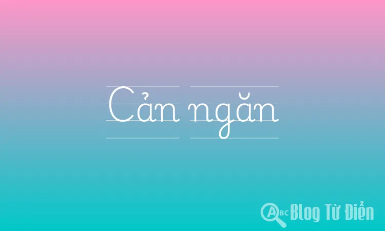 Cản ngăn