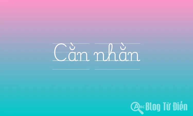 Cằn nhằn