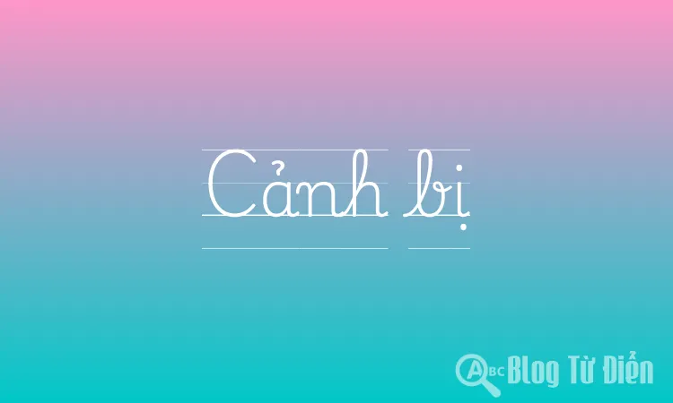 Cảnh bị