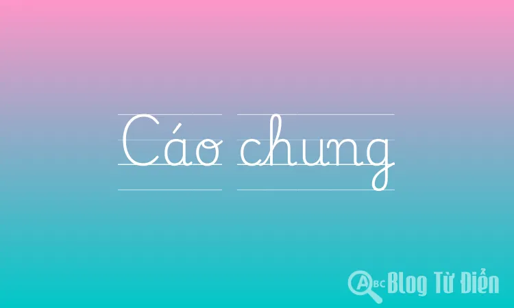 Cáo chung