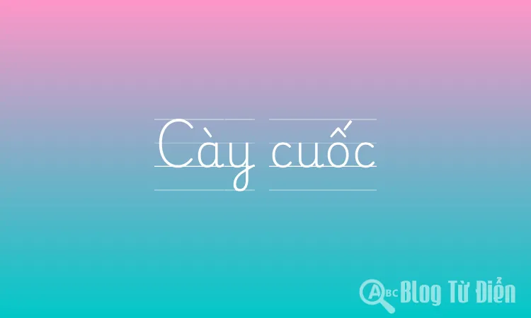 Cày cuốc