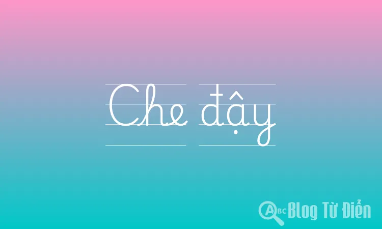 Che đậy