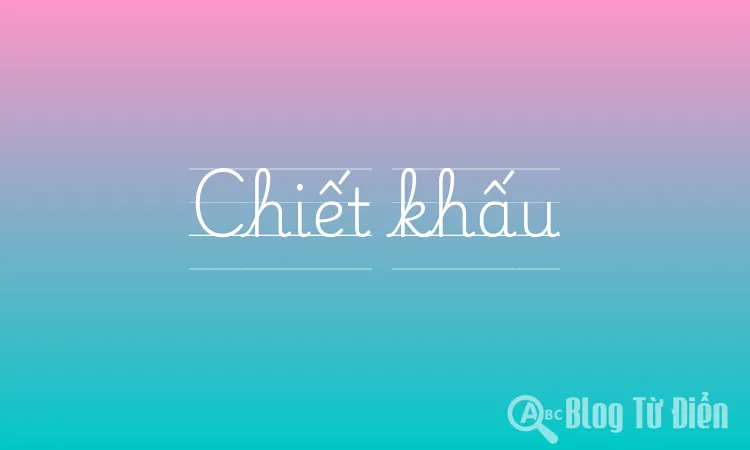 Chiết khấu