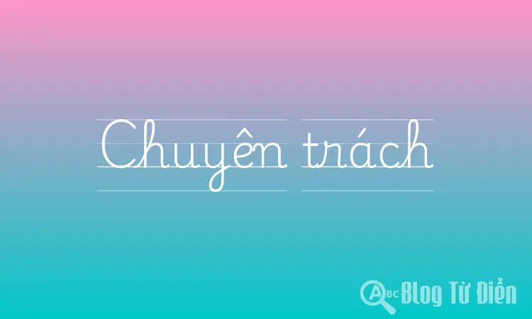 Chuyên trách