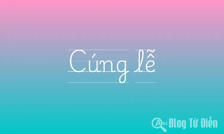 Cúng lễ