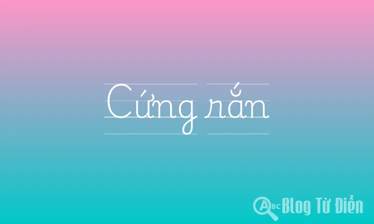 Cứng rắn