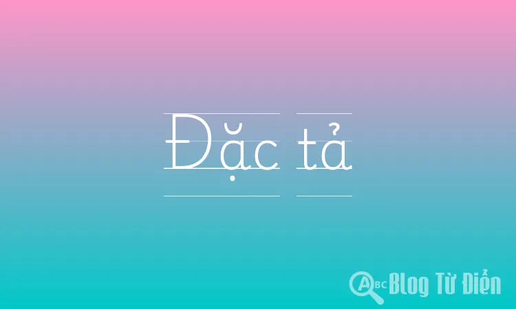 Đặc tả