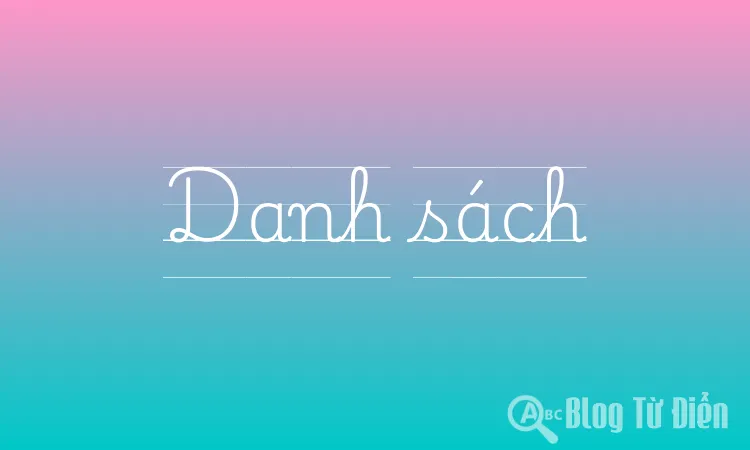 Danh sách