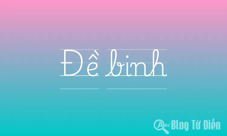Đề binh