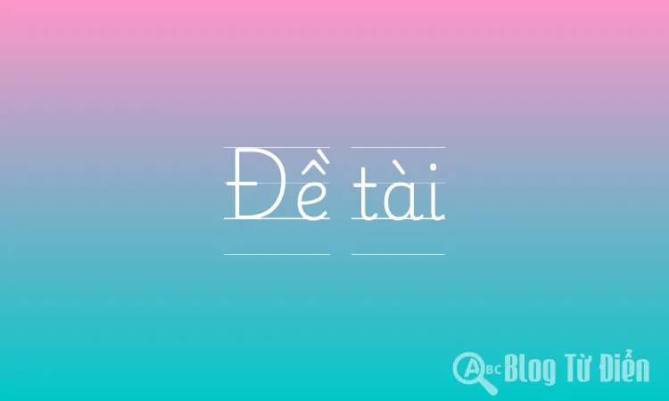 Đề tài